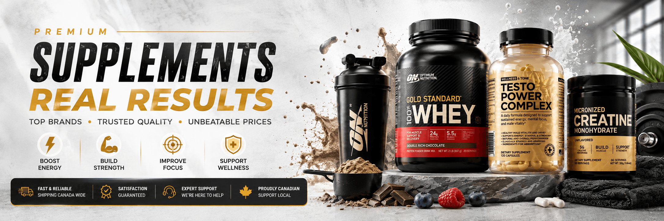 Premium Supplements, Real Results